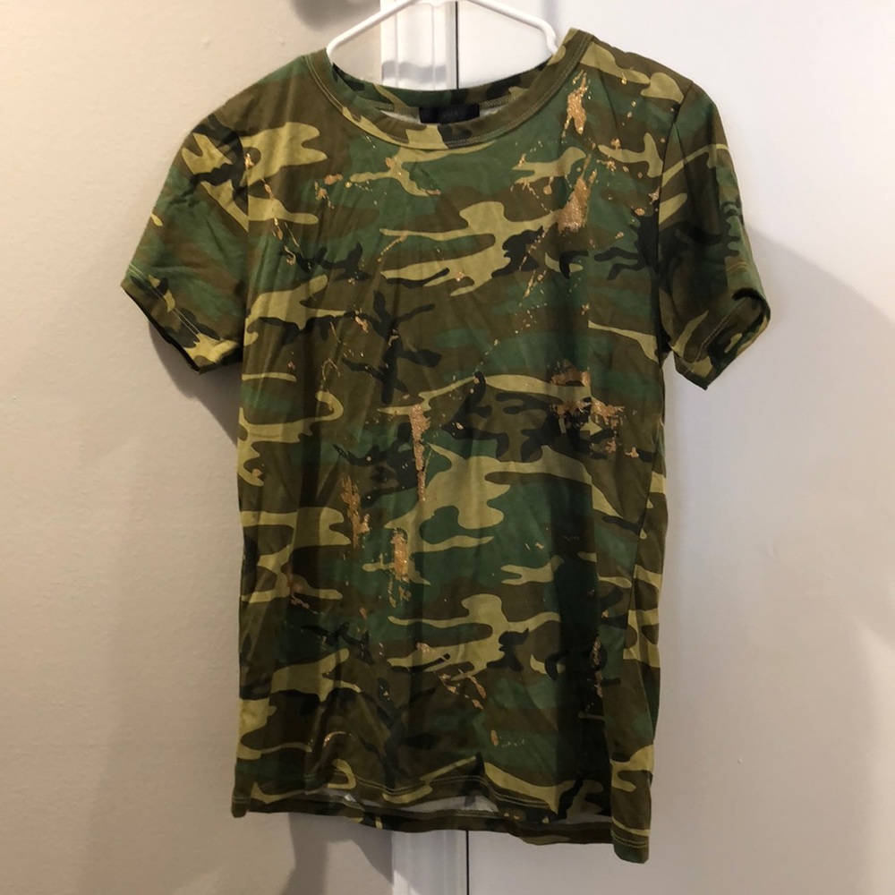 Camo T shirt